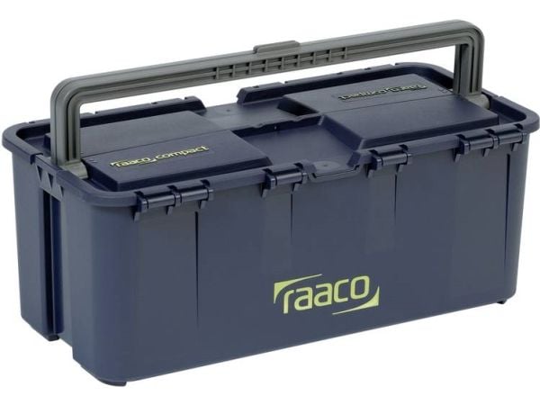 raaco Compact 15, Verktøy boks, Polypropylen, Blå, 20 kg, Hengsel, 426 mm