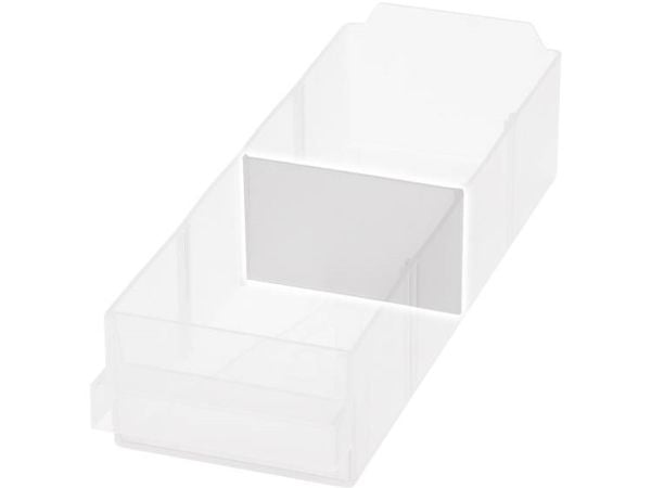raaco 250-01, Läpinäkyvä, Polypropeeni (PP), 75 mm, 3,2 mm, 46 mm, 180 g