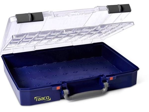 raaco CarryLite 80 5x10-0/DLU, Blå, Polykarbonat (PC), Polypropylen (PP), 413 mm, 330 mm, 82 mm, 1,38 kg