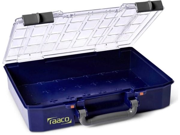 raaco CarryLite 80 4x8-0, Blå, Polykarbonat (PC), Polypropylen (PP), 337 mm, 278 mm, 79 mm, 704 g