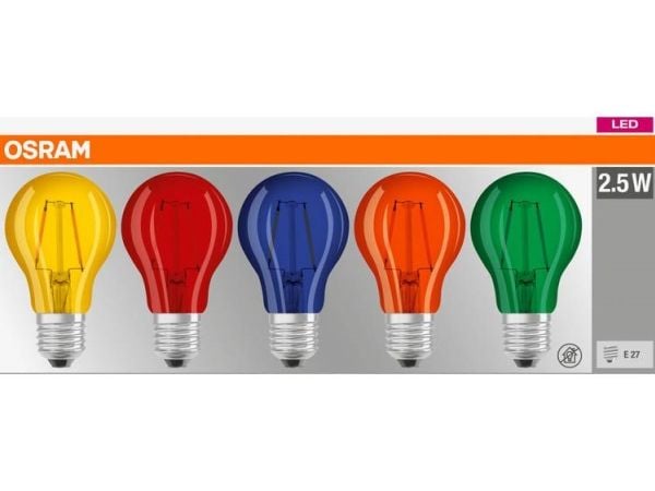 Osram 4058075058460, 1,6 W, E27, Multi