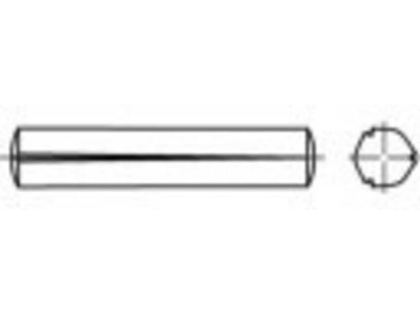 TOOLCRAFT TO-5378631 kjegleskrue/innstift 3 mm rustfritt stål A1 100 stk