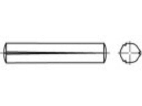 TOOLCRAFT TO-5378694 konisk hode spiker 5 mm rustfritt stål A1, 100 stk