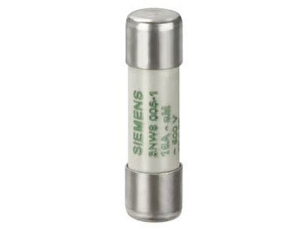 Siemens 3NW80021 Zylindersicherungseinsatz 2 A 500 V 10 St., 38 mm, 1 cm, 53 mm, 80 mm, 13 mm, 7 g