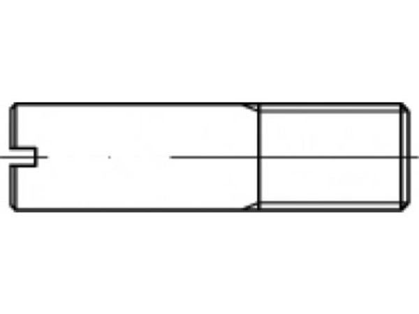 TOOLCRAFT TO-5394666 skaftskruvar M10, 50 st