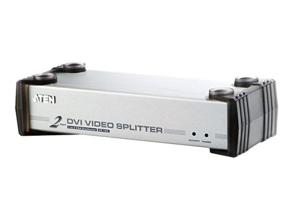 ATEN VS162 - Video/audiosplitter - 2 x DVI/ljud - skrivbordsmodell