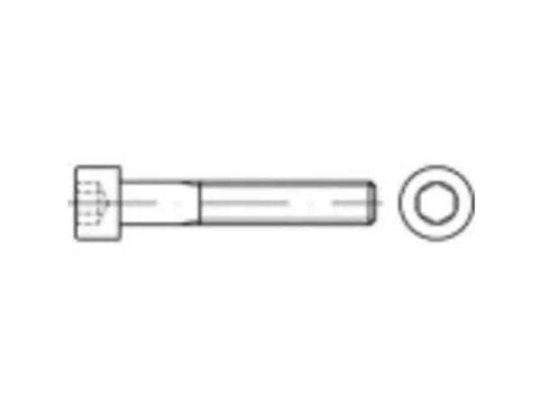 TOOLCRAFT TO-5422248 cylinderskruv M12 380 mm insex 1 st