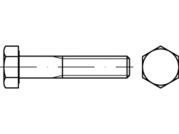 TOOLCRAFT TO-5443023 insexskruv utvändig sexkant 50 mm 57 mm stål 50 st
