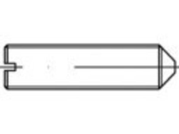 TOOLCRAFT TO-5448180 Gevindtap M5 5 mm Messing 100 stk