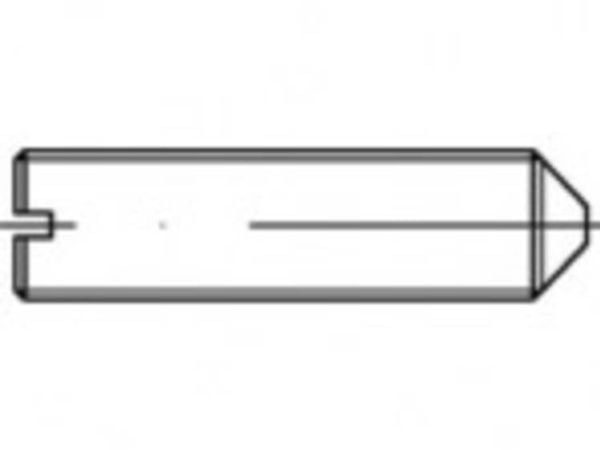 TOOLCRAFT TO-5454366 gjenge­dapp M5 12 mm messing 100 stk