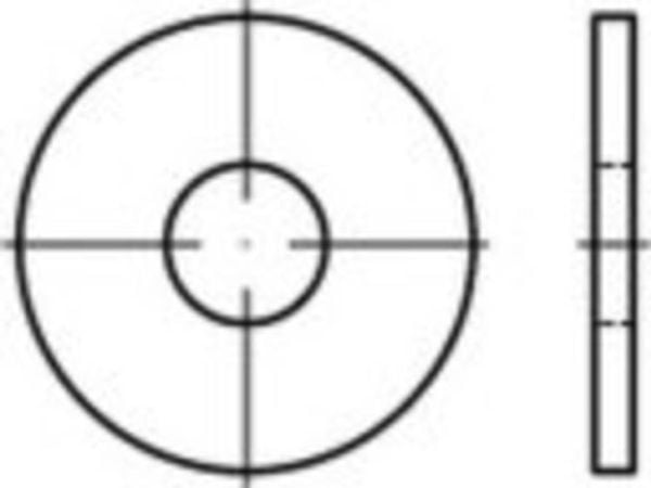 TOOLCRAFT TO-5454759 nagleskiver 17 mm 100 stk