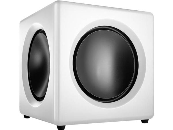 Wavemaster FUSION - Subbasshøyttaler - 125 watt - 8" - bløt hvitt