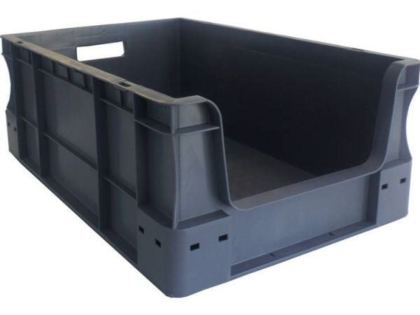 VISO SPK 4623 oppbevaringskasser (B x H x D) 400 x 230 x 600 mm grå, 1 stk