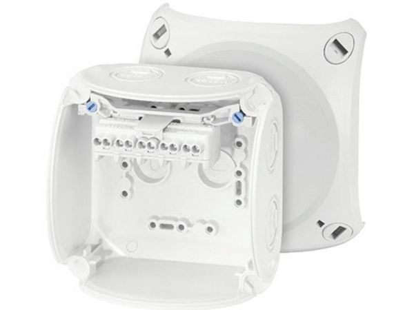 Kvik liitäntärasia KF0402G 104x104 mm M20 5x1,5-2,5 mm² harmaa Kvik liitäntärasia KF0402G 104x104 mm M20 5x1,5-2,5 mm² harmaa