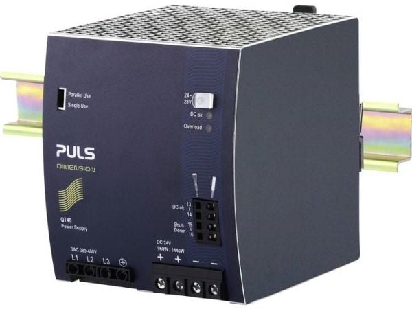 PULS DIMENSION DIN-skinne strømforsyning (DIN-Rail) 40 A 960 W (QT40.242)