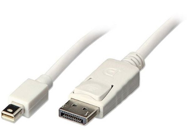 Lindy 41057, 2 m, Mini DisplayPort, DisplayPort, Hankjønn, Hankjønn, 3840 x 2160 piksler
