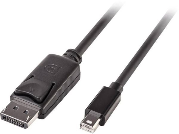 Lindy 41648, 5 m, Mini DisplayPort, DisplayPort, Hankjønn, Hankjønn, 2560 x 1600 piksler