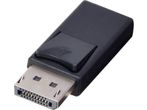 Lindy 41089, DisplayPort, Mini DisplayPort, Svart
