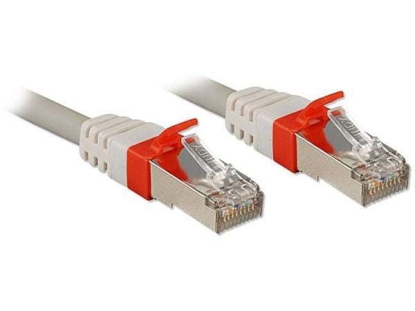 Lindy 45352, 1 m, Cat6a, S/FTP (S-STP), RJ-45, RJ-45, Grå
