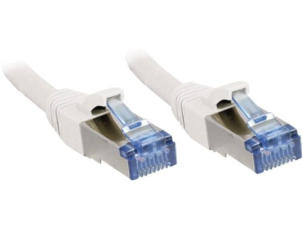 Lindy 47193, 1,5 m, Cat6a, S/FTP (S-STP), RJ-45, RJ-45, Hvit