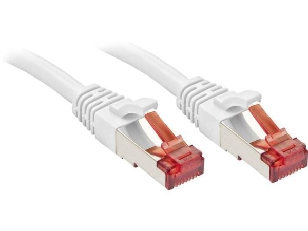 Lindy 47801, 30 m, Cat6, S/FTP (S-STP), RJ-45, RJ-45, Hvit