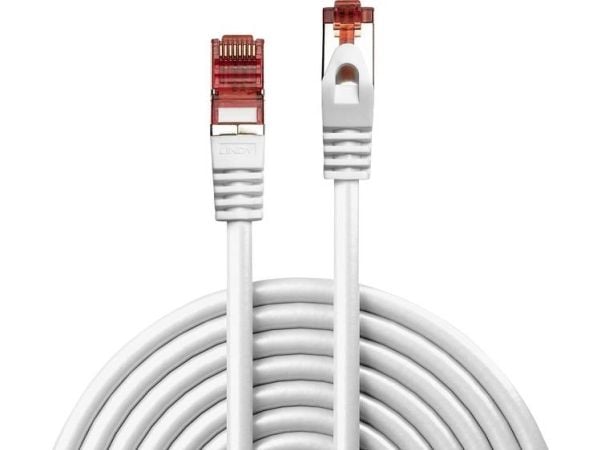 Lindy 47385, 3 m, Cat6, S/FTP (S-STP), RJ-45, RJ-45, Hvit