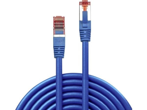 Lindy 47716, 0,5 m, Cat6, S/FTP (S-STP), RJ-45, RJ-45, Blå