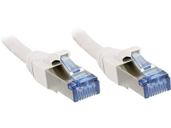 Lindy 47194, 2 m, Cat6a, S/FTP (S-STP), RJ-45, RJ-45, Hvit