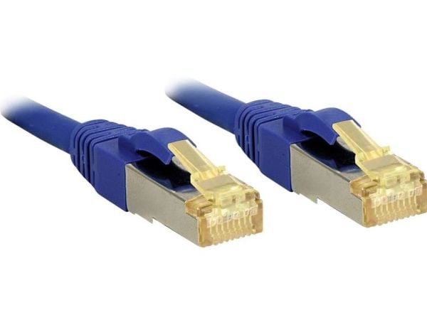 Lindy 47278, 1,5 m, Cat7, S/FTP (S-STP), RJ-45, RJ-45, Blå