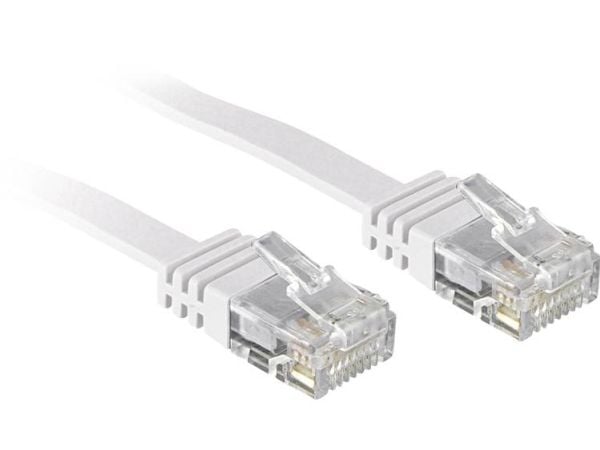 Lindy 47504, 5 m, Cat6, U/UTP (UTP), RJ-45, RJ-45, Hvit