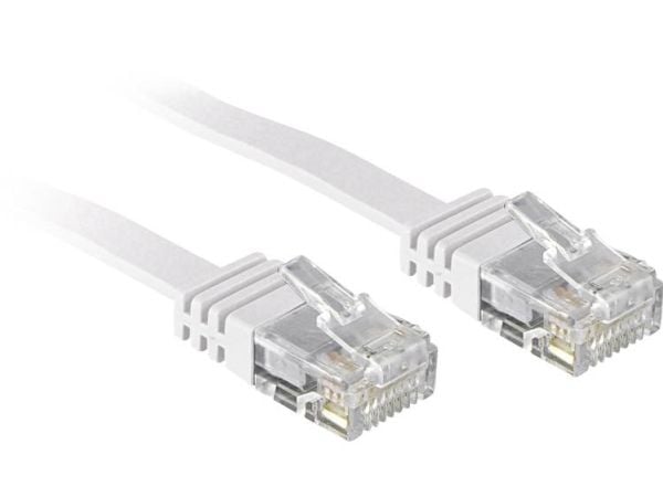 Lindy 47502, 2 m, Cat6, U/UTP (UTP), RJ-45, RJ-45, Hvit