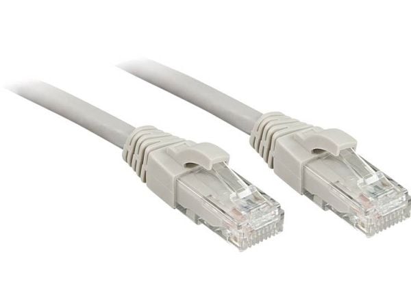 Lindy 45404, 3 m, Cat6, U/UTP (UTP), RJ-45, RJ-45, Grå