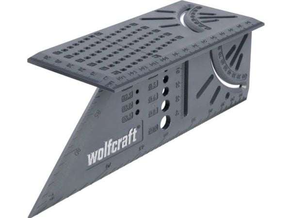 wolfcraft GmbH 5208000, Smygvinkel, Grå, CE, 15 cm, 27,5 cm, 6,6 cm