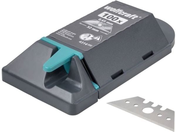 wolfcraft GmbH 4314000, 100 kpl, 18,7 mm, 0,65 mm, 52 mm