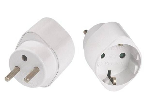 Bachmann 921.005, Typ E, Vit, 3P, 250 V, 16 A