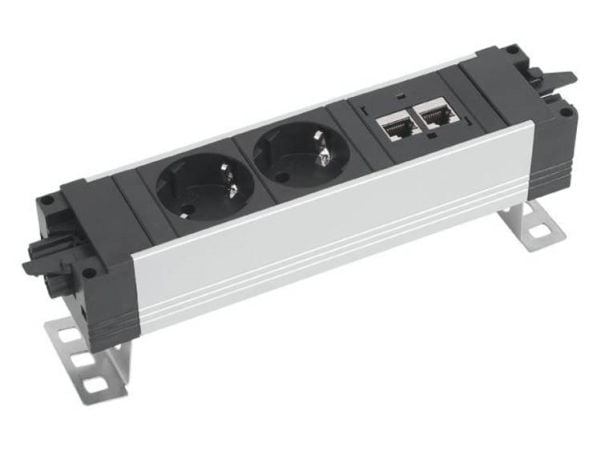 Bachmann STEP - Strømstripmonteringsbøjle (pakki 2 kpl)