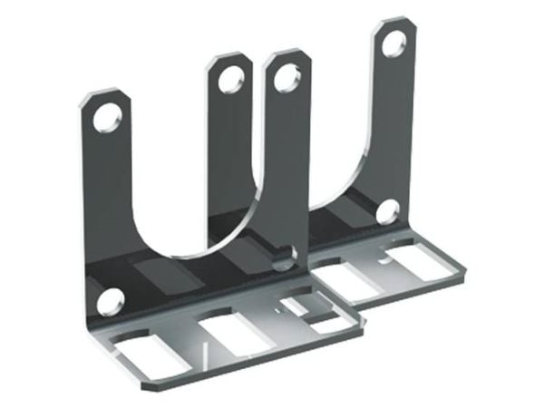 Bachmann - Monteringsfästen för PDU - 1U - 19" (paket om 2)