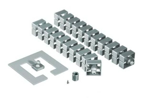 Bachmann 930.017, Silver, Polypropylen (PP), 45 mm