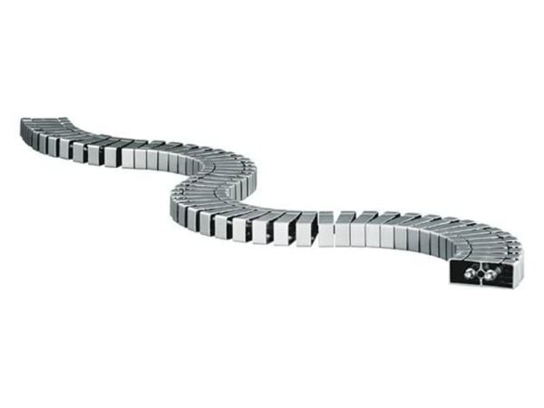 Bachmann 930.023, Sølv, 0,75 m, 55 mm, 55 x 750 x 22 mm