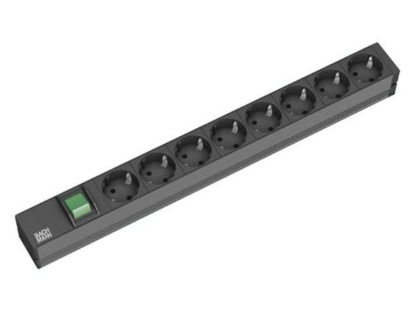 Bachmann 333.505, Perus, Musta, 8 AC-pistorasia(a), 2 m, 48,3 cm (19")