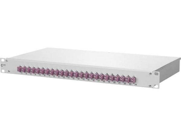 METZ CONNECT 1502577524-E, LC, Telinekiinnitys, 1U, Harmaa