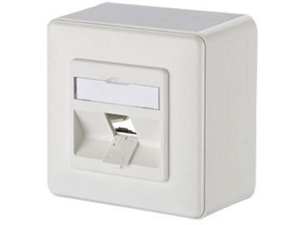 METZ CONNECT 130B20D10002KE, 1 moduuli(a), Valkoinen, 85 mm, 85 mm, 35 mm