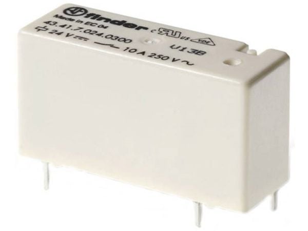 Finder 43.61.9.012.2300 PCB-rele 12 V/DC 16 A 1 x rajakytkin 1 kpl