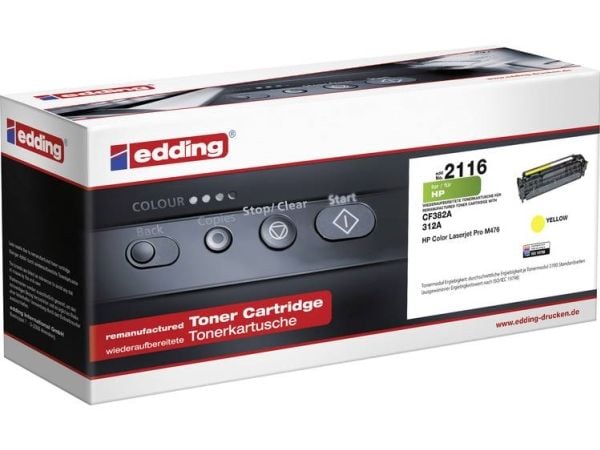 Edding EDD-2116, 2700 sivua, Keltainen, 1 kpl