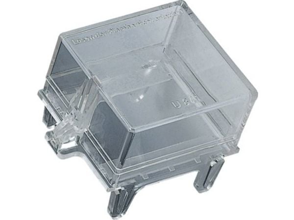 Hager U841, Läpinäkyvä, Polykarbonaatti