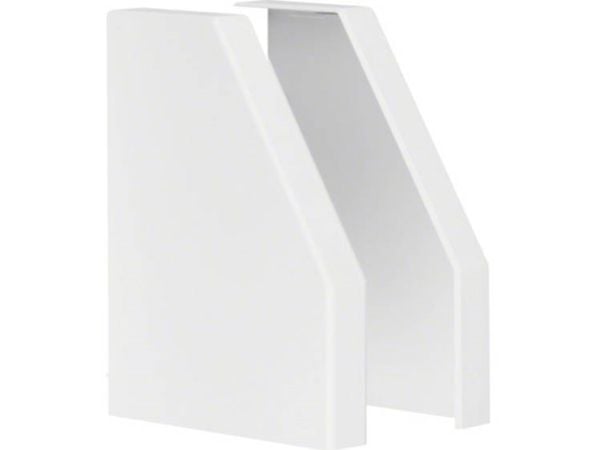 Hager endestykke par L22399010 dekkende PS til RK190x150mm ren hvit