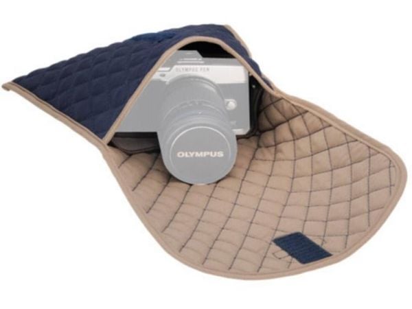 Olympus CS-43 - Taske til digitalkamera med objektiver - bomuld - blå - for OM-D E-M1, E-M10, EM-5, E-M5; PEN E-P5, E-P7, E-PL1s, E-PL5, E-PL6, E-P...