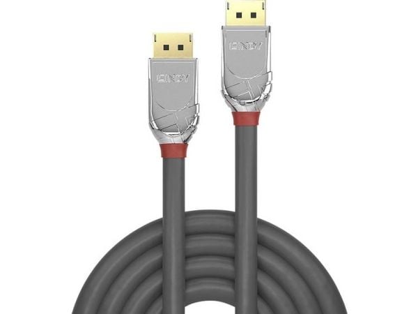 Lindy 36301, 1 m, DisplayPort, DisplayPort, Hankjønn, Hankjønn, Grå