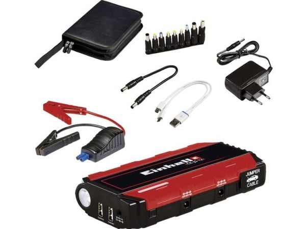 Einhell CE-JS 12, 11000 mAh, Lithium Polymer (LiPo), Svart, Rød