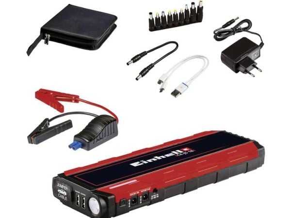 Einhell CE-JS 18, 18000 mAh, Lithium Polymer (LiPo), Svart, Rød